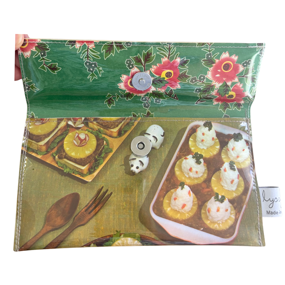 Retro Recipe Wallet - Golden Circle Pineapple Extravaganza