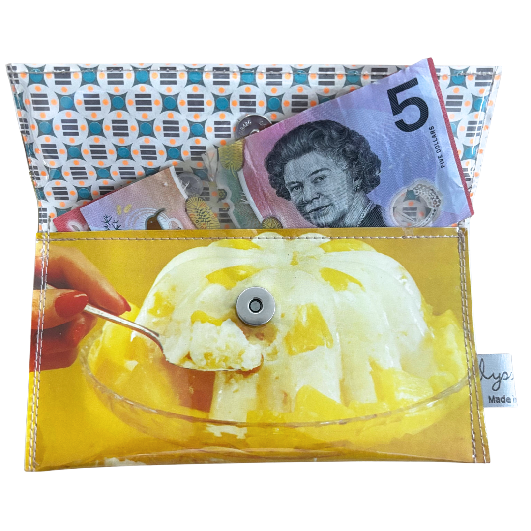 Retro Recipe Wallet - Pineapple Souffle