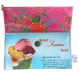 Retro Recipe Wallet - Pineapple Sundae