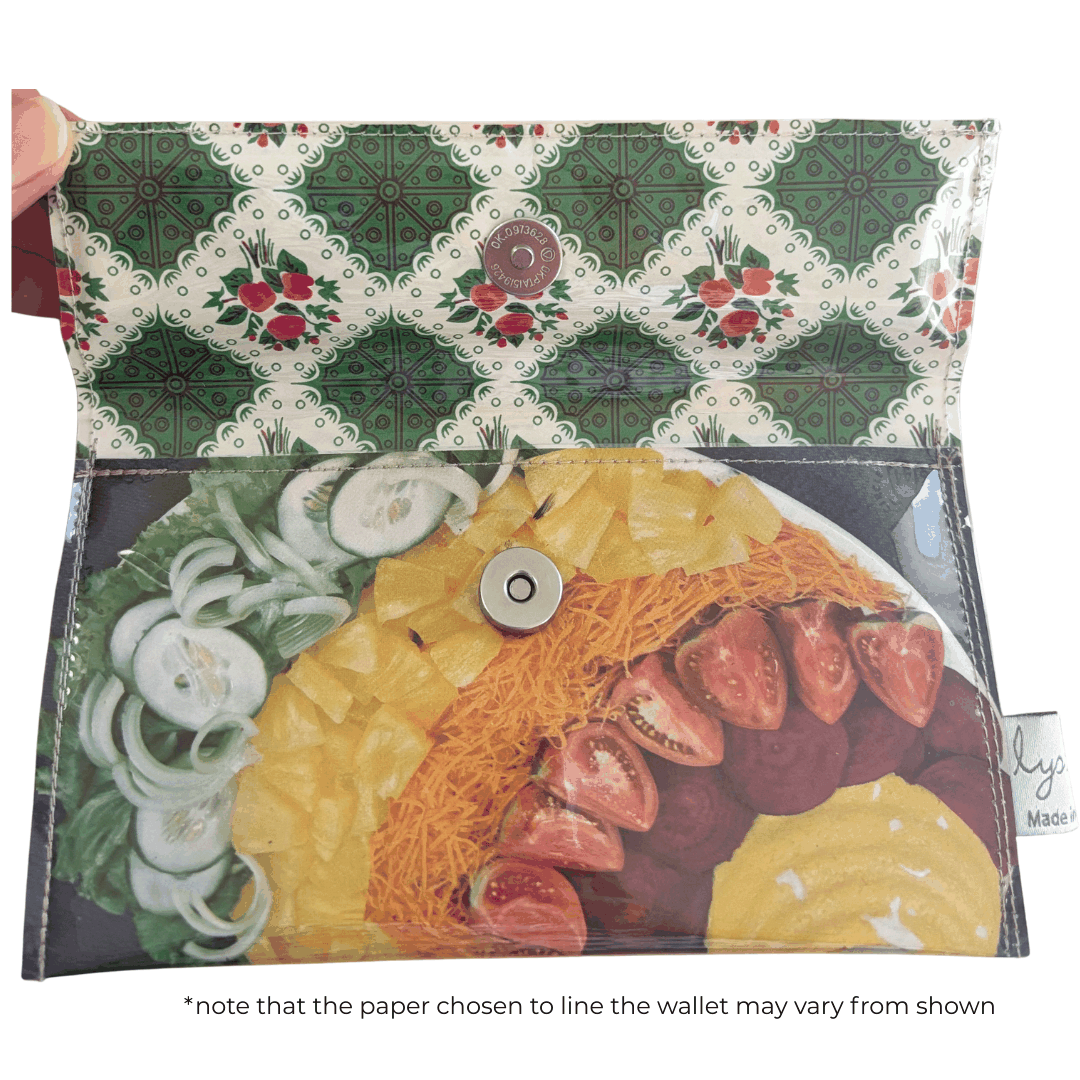 Retro Recipe Wallet - Golden Circle Summer Salads