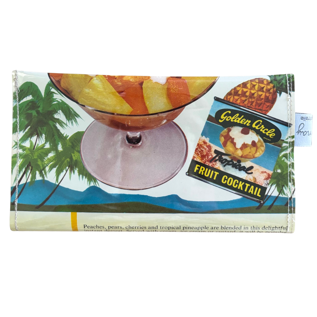Retro Recipe Wallet - Golden Circle Fruit Cocktail