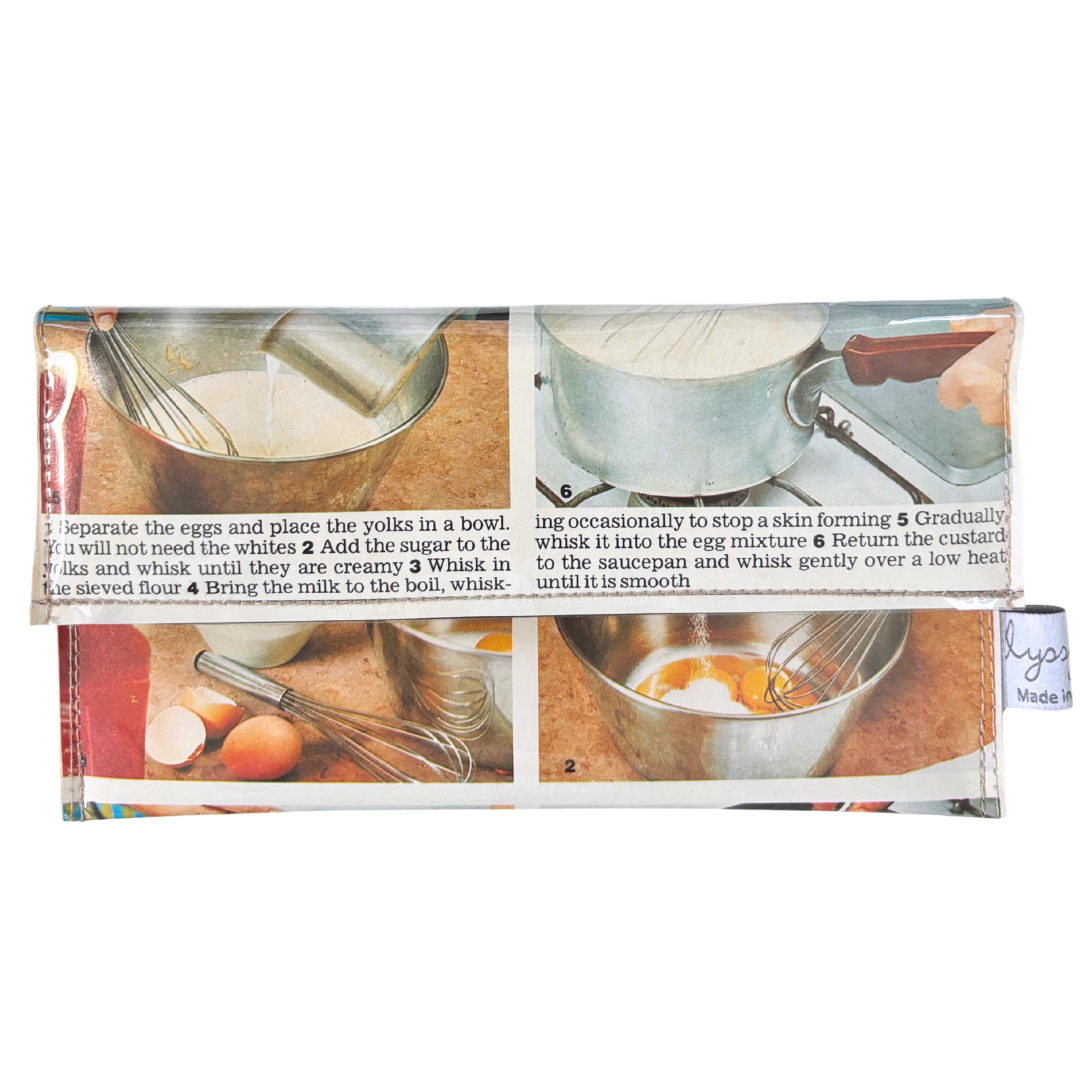 Retro Recipe Wallet - Confectioner's Custard