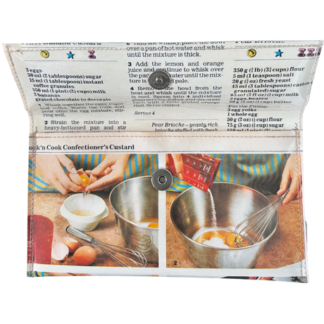 Retro Recipe Wallet - Confectioner's Custard