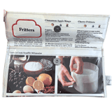Retro Recipe Wallet - Souffle and Fritters