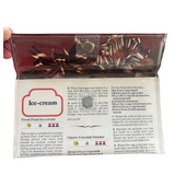 Retro Recipe Wallet - Cherry Coconut Sundae