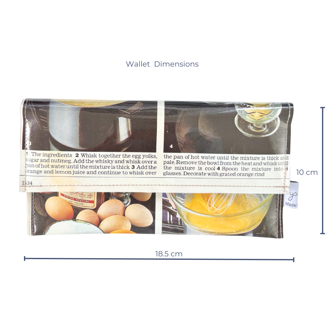 Retro Recipe Wallet - Whisky Sabayon