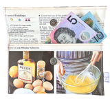 Retro Recipe Wallet - Whisky Sabayon