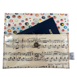 Vintage Sheet Music Wallet - "A Little Bit of Cheese"