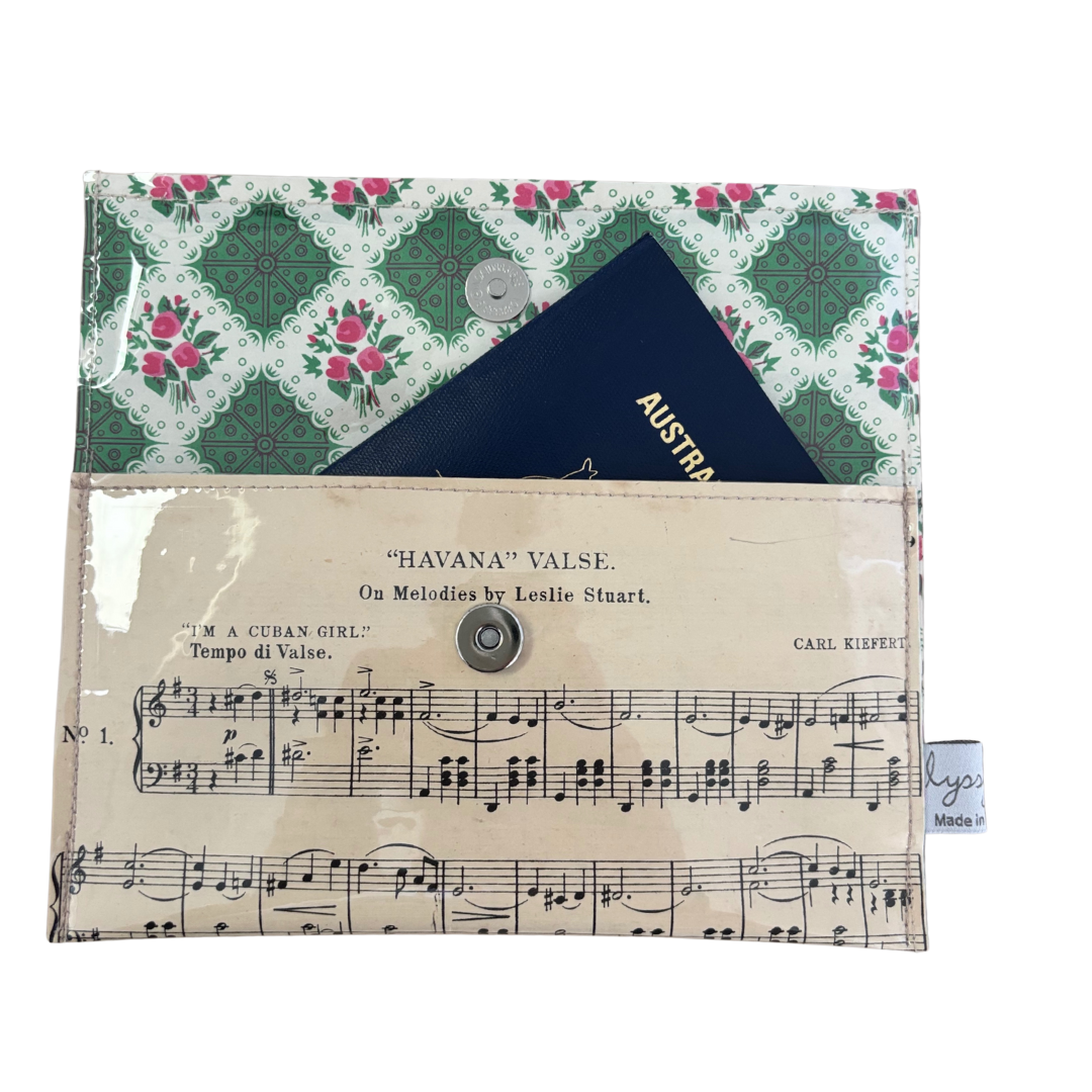 Vintage Sheet Music Wallet - Havana Valse - "I'm a Cuban Girl"