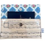 Vintage Sheet Music Wallet - "Little Blue Moon"