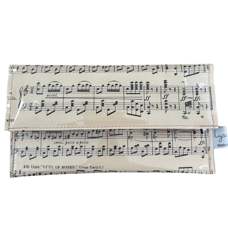 Vintage Sheet Music Wallet - "Otto of Roses"