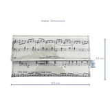 Vintage Sheet Music Wallet - "Miss Hook of Holland Two-Step"