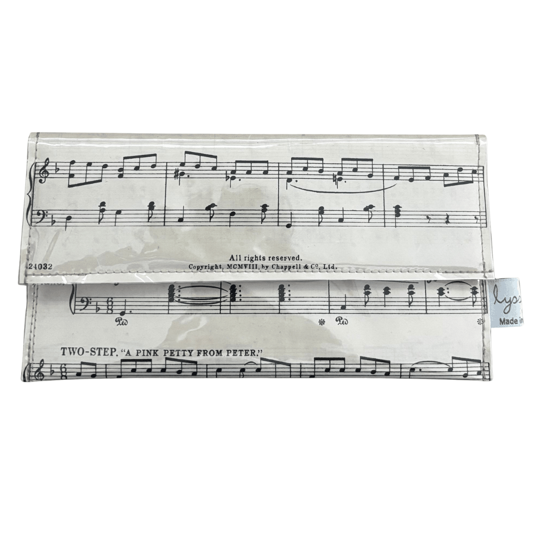 Vintage Sheet Music Wallet - "Miss Hook of Holland Two-Step"