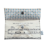 Vintage Sheet Music Wallet - "Miss Hook of Holland Two-Step"