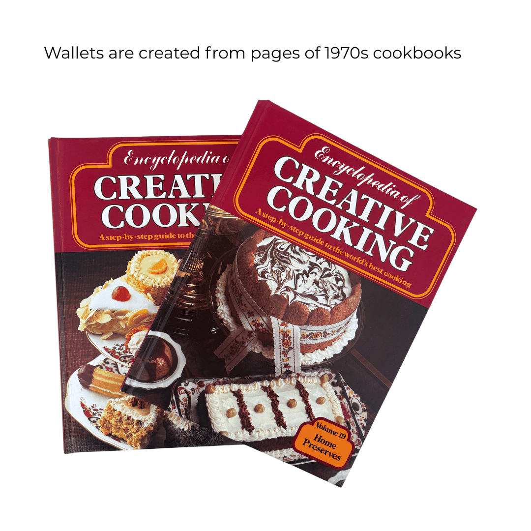 Retro Recipe Wallet - Sweets and Candies