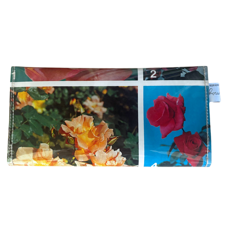 Vintage Garden Book Wallet - Roses