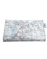 Recycled Street Map Wallet - Brisbane Southern Suburbs