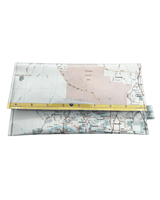 Recycled Street Map Wallet - Brisbane Southern Suburbs