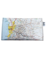 Recycled Street Map Wallet - Adelaide and Regional SA