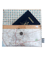 Recycled Street Map Wallet - Adelaide and Regional SA