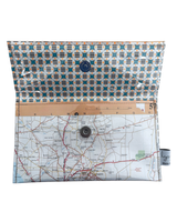 Recycled Street Map Wallet - Adelaide and Regional SA