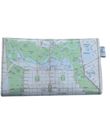 Recycled Map Wallet - SA - Central Adelaide