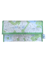 Recycled Map Wallet - Central Canberra - Explore Australia