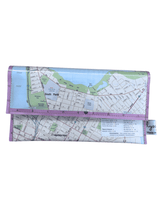 Recycled Map Wallet - Central Perth - Explore Australia