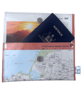 Recycled Map Wallet - NT - Darwin North Eastern Suburbs