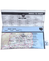 Recycled Street Map Wallet - North Eastern New South Wales