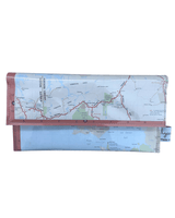 Recycled Map Wallet - NT - Northern Northern Territory