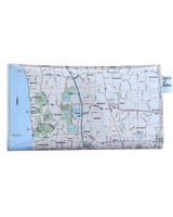 Recycled Map Wallet - Perth Northern Suburbs - Explore Australia