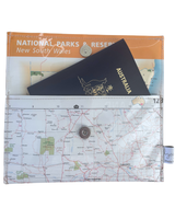 Recycled Map Wallet - Recycled Map Wallet - NSW - Albury, Wagga Wagga, Narranderra, Griffith