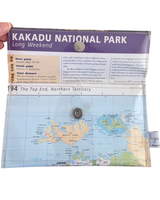 Recycled Map Wallet - Recycled Map Wallet - NT - Darwin, Kakadu, Katherine