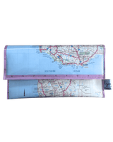 Recycled Map Wallet - WA South West - Explore Australia