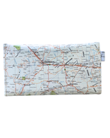Recycled Map Wallet - Charleville, Longreach, Blackall, Winton