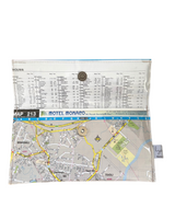 Recycled Street Map Wallet - Ipswich and Surrounds