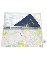 Recycled Street Map Wallet - Kenmore, Kenmore Hills, Jindalee, Pinjarra Hills, Brookfield