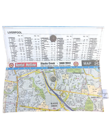 Recycled Street Map Wallet - Loganlea, Meadowbrook, Slacks Creek, Springwood