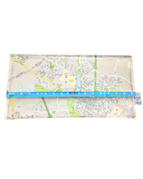 Recycled Street Map Wallet - Murrumba Downs, Griffin, North Lakes, Kallangur, Dakabin