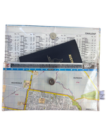 Recycled Street Map Wallet - Slacks Creek, Springwood, Rochedale, Burbank