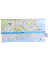 Recycled Street Map Wallet - Sandgate, Bracken Ridge, Brighton