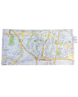 Recycled Street Map Wallet - Sunnybank, Calamvale, Runcorn, Algester