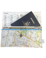 Recycled Street Map Wallet - Sunnybank, Calamvale, Runcorn, Algester