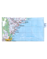 Recycled Map Wallet - NSW - Woollongong, Sydney, Newcastle, Port Macquarie