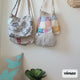 Sunday Denim Tote - Handprinted Linen