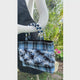 Clark Ancient Tartan Bag – Handknitted Panel & Beaded Handles