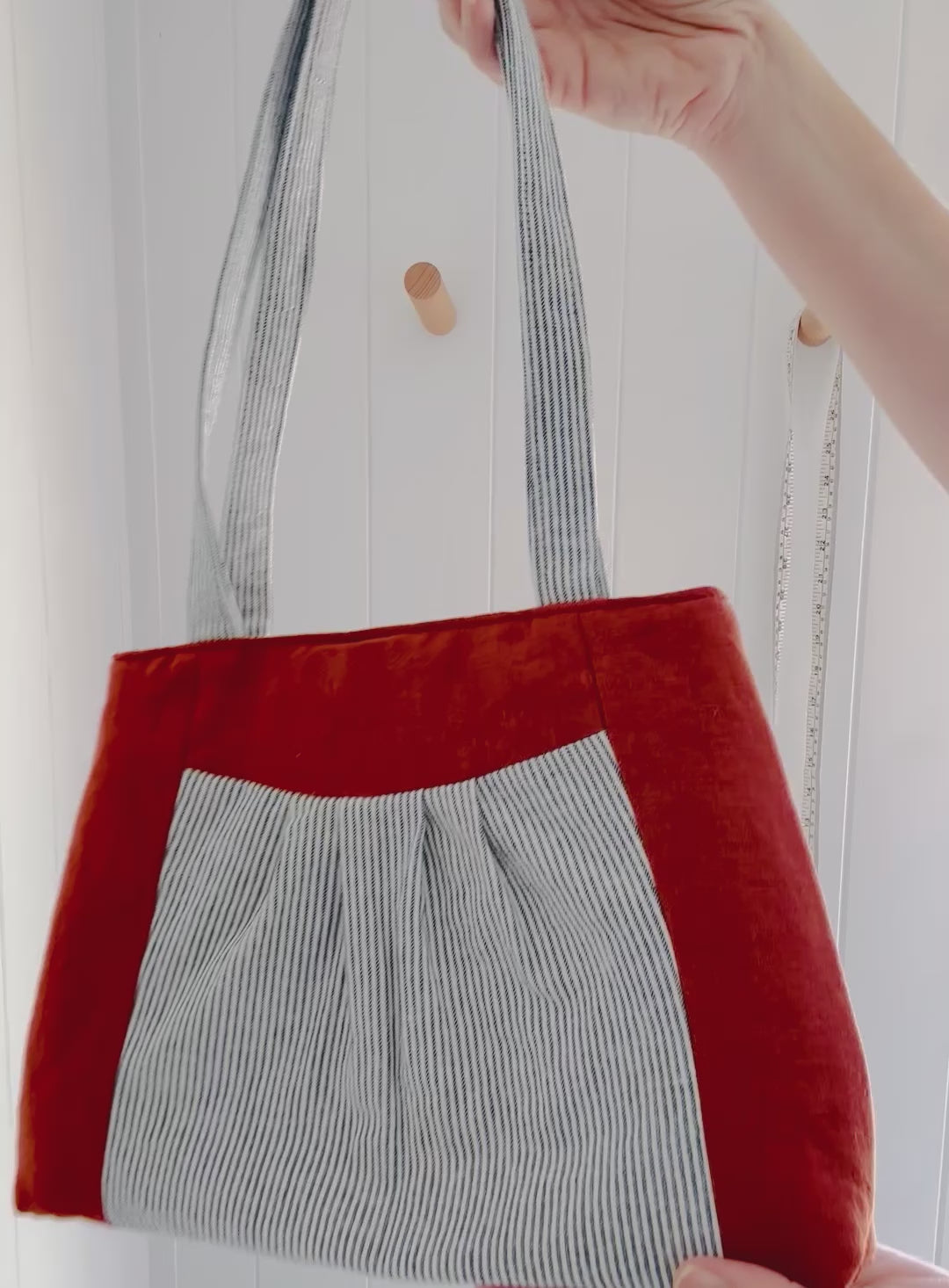 Nottinghill Pleated Tent Tote (Compact Size)